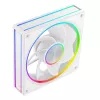 Gehäuselüfter MODECOM VOLCANO LOOP 120 ARGB Reverse Fan Weiß 120 mm, PWM, 400–1400 RPM