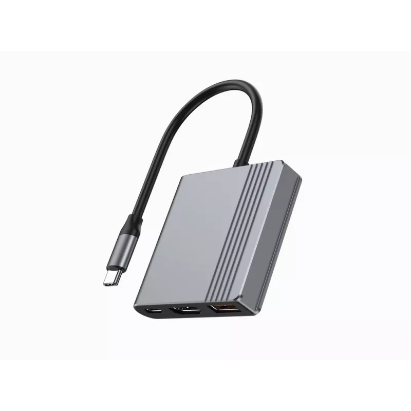 I/O-ADAPTER USB-C AUF HDMI/USB3/3IN1 A-CM-COMBO3-05 GEMBIRD