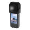 PULUZ Silikon-Objektivschutz für Insta360 X4 / X5 (schwarz)
