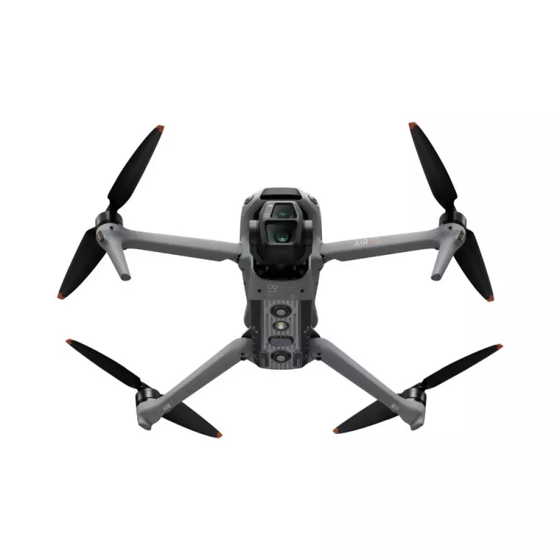 Quadcopter DJI Air 3s RC-N3 — 50-MP-Kamera, 4K 3840×2160, 4 Rotoren, max. 27 m/s, Reichweite 32.000 m, 4276-mAh-Akku, grau