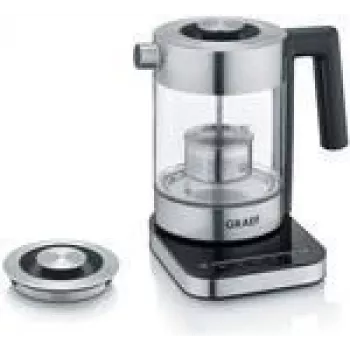 Graef WK 350 Wasserkocher transparent/Edelstahl