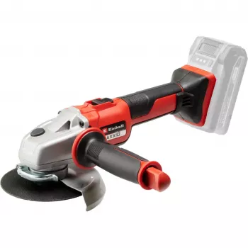 Professioneller Akku-Winkelschleifer AXXIO, 18 Volt (Rot/Schwarz, ohne Akku und Ladegerät)