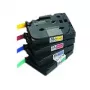 Brother Gloss Laminated Labelling Tape - 6 mm, Schwarz/Gelb Beschriftungsband TZ