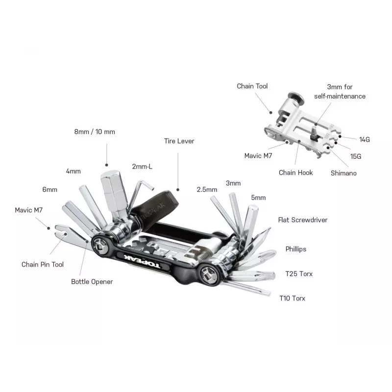 Multitool Topeak Mini 20 Pro