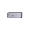 SSD-Gehäuse Unitek S1242AGY01-EU USB4 40 Gbit/s, M.2 NVMe, bis zu 8 TB, Aluminium/Kunststoff, aktive Kühlung