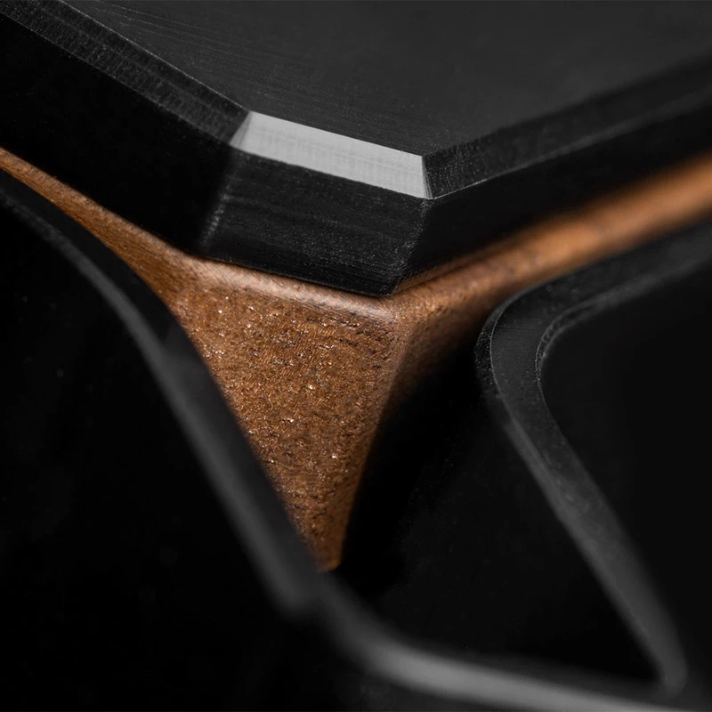 Dekorationszubehör EK Water Blocks Wood Walnut