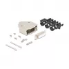 DeLOCK 67133 Drahtverbinder D-Sub 15-polig Silber weiblich