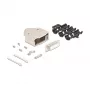 DeLOCK 67133 Drahtverbinder D-Sub 15-polig Silber weiblich