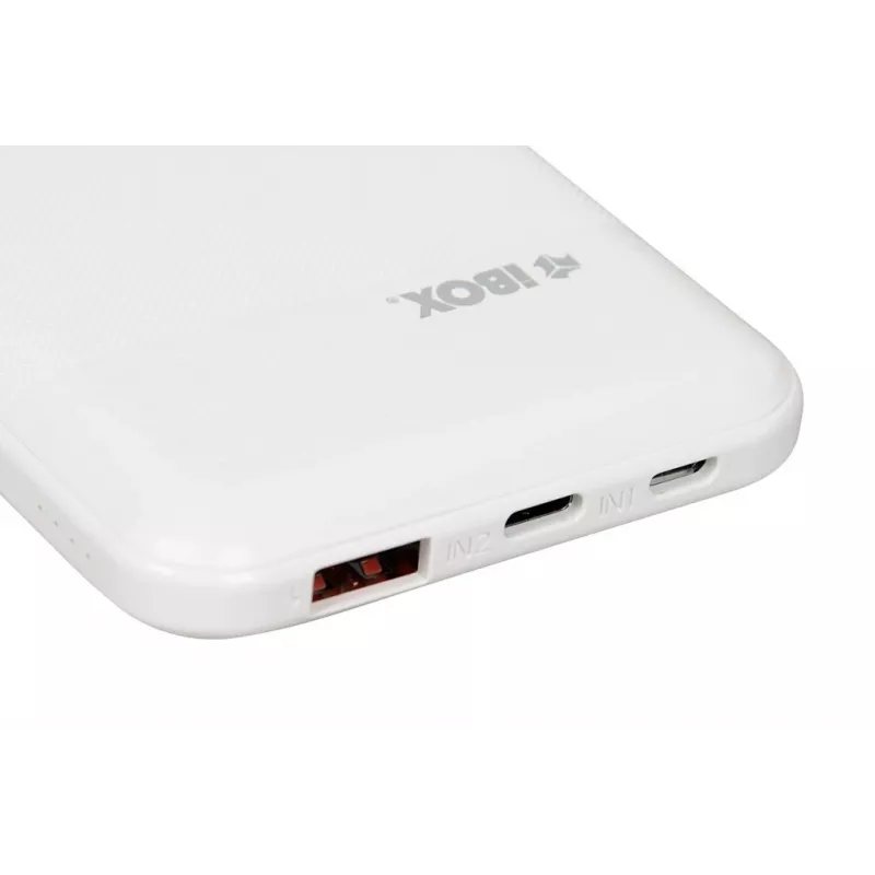 Tragbare Powerbank IBOX IPB10 10000 mAh, Li-Ion, Quick Charge 3.0, USB-C- & USB-A-Ausgänge, 20W PD