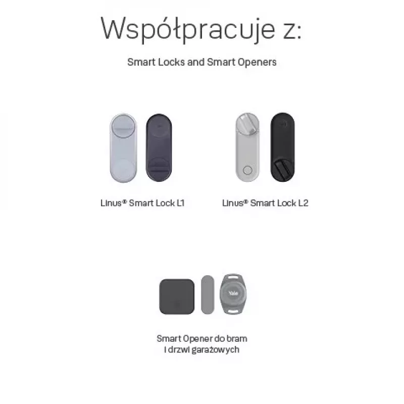 Keypad-Zubehör für Yale Smart Locks 05/303000/BL — 69×19×122 mm