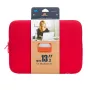 Sleeve Case Rivacase 5123 33,8 cm (13,3 Zoll) Rot
