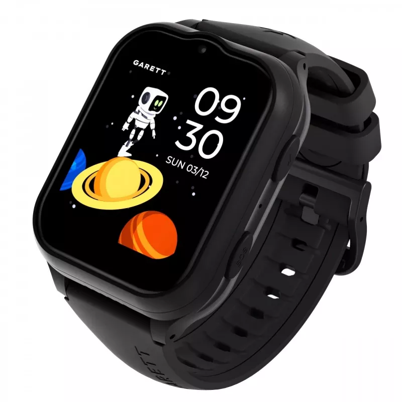 Kinder-Smartwatch Garett Kids eSim 4G Schwarz