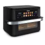 Heißluftfritteuse Tristar FR-9078 Double 10 L, 2800 W, Touch-Steuerung, LCD, schwarz/Edelstahl