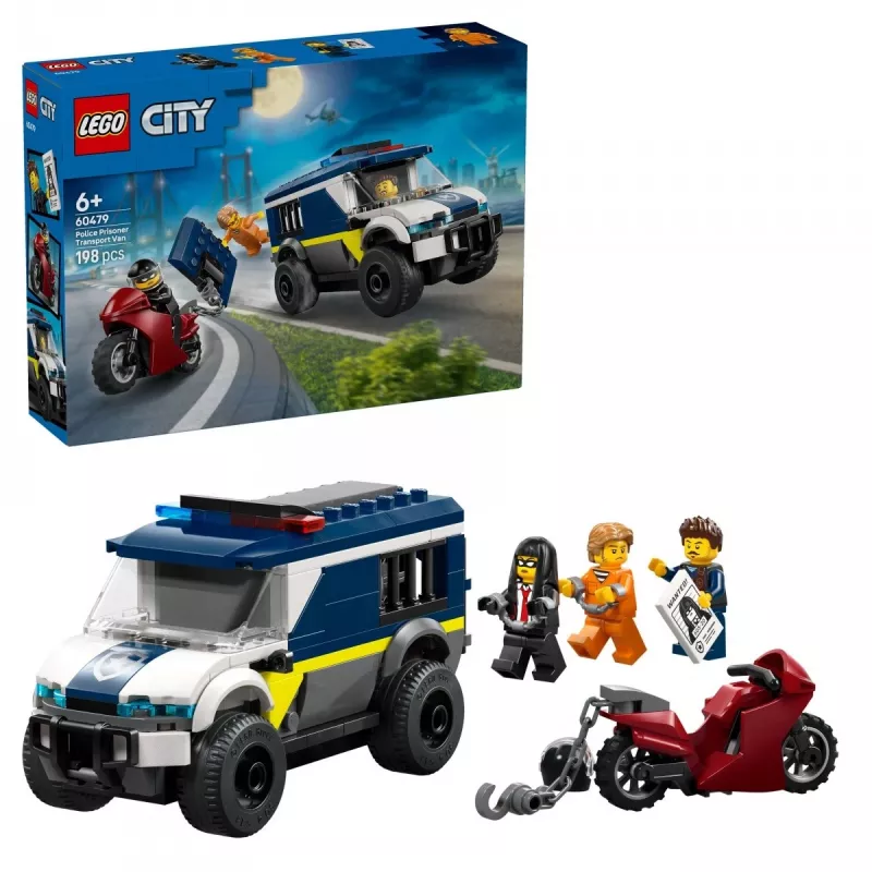LEGO CITY 60479 Polizei-Gefangenentransporter