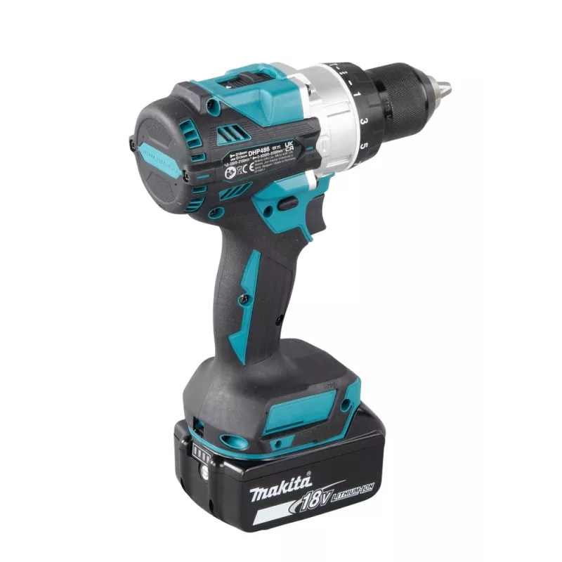 Makita DHP486Z Bohrmaschine 2100 U/min 2,7 kg Schwarz, Blau