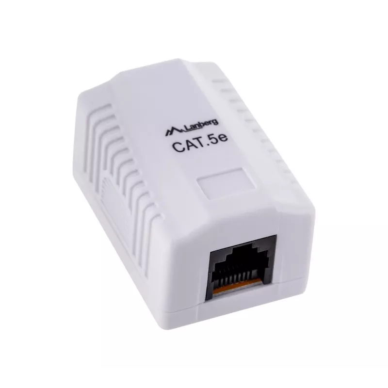 Lanberg OU5-0001-W Anschlussdose RJ-45 Weiß