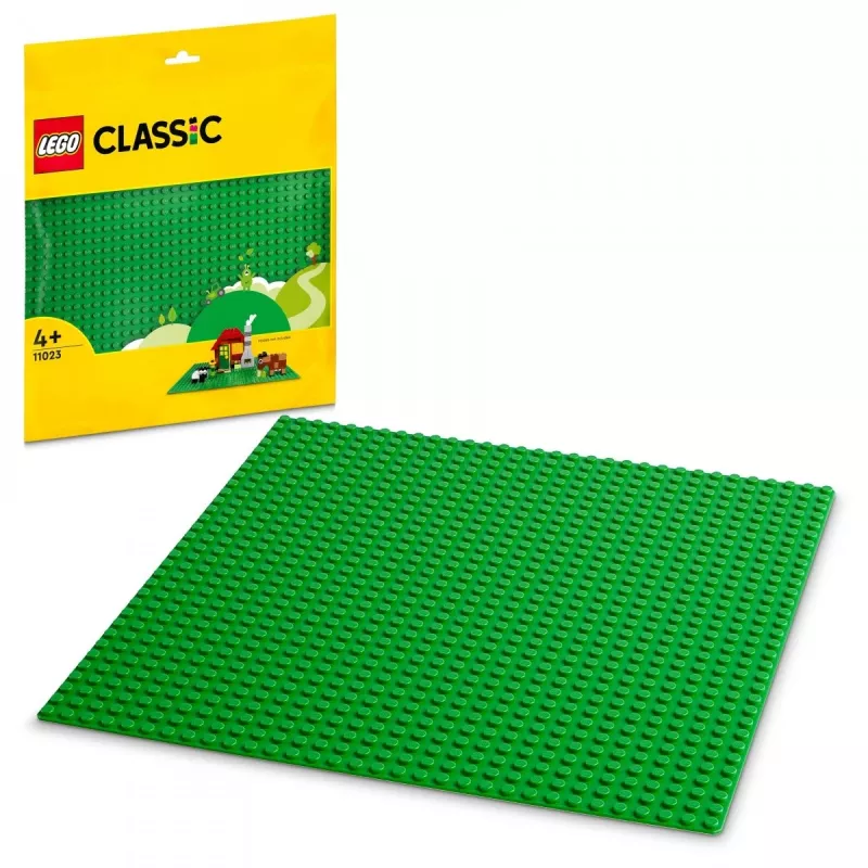 LEGO 11023 Classic Grüne Grundplatte Quadrat 32x32 Noppen Bau Gras Basis Bau- und Ausstellungsplatte Set Einzeln