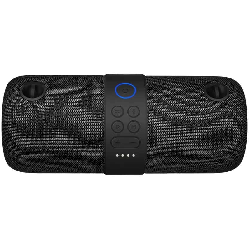 Lautsprecher SVEN PS-340, schwarz (24W, wasserdicht (IPx6), TWS, Bluetooth, FM, USB, 3600mAh)