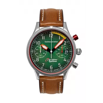 Armbanduhr Bauhaus Aviation Eurofighter 25764 41mm Edelstahlgehäuse, analoge Anzeige