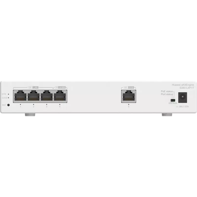 Huawei S380-L4P1T Multiservice-Router, 1x WAN, 4x POE LAN