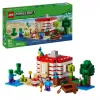 LEGO Minecraft Set 21275 TNT Dschungelhaus Bauspielzeug, 287 Teile, 2 Minifiguren, ab 8 Jahren
