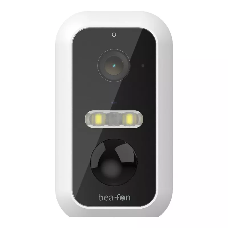 Safer 3L, IP-Überwachungskamera, Außenbereich, kabellos, Amazon Alexa und Google Assistant, Wandmontage