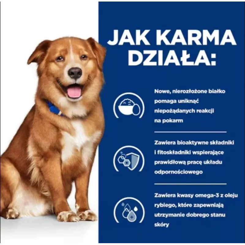 HILL'S Prescription Diet Derm Complete - Trockenfutter für Hunde - 1,5kg