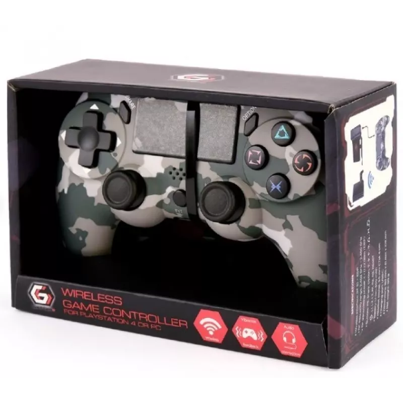 Gamecontroller GEMBIRD JPD-PS4BT-01-CM — kabelloser Controller für PlayStation-kompatible Geräte