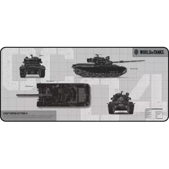 Mauspad DEFENDER WT90 limited edition WORLD OF TANKS