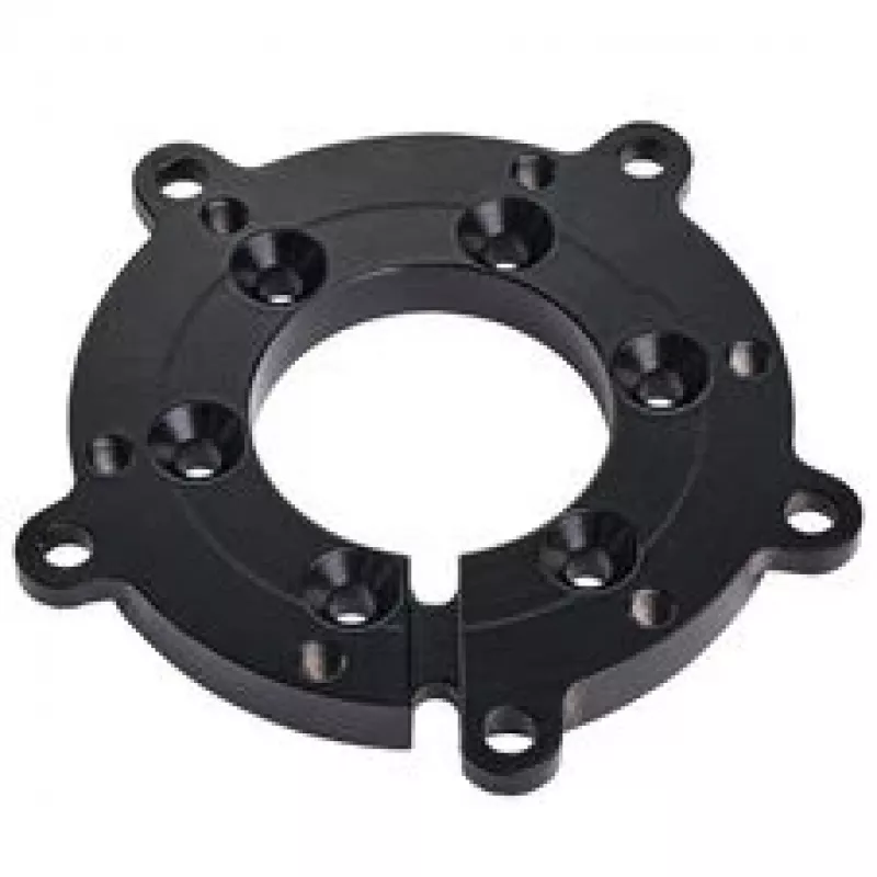 Adapterplatte für Schnellverschluss, Asetek 3rd Party QR Adapter Plate, kompatibel mit 70 mm und 50,8 mm Lochkreisen – schwarz