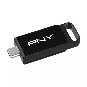 PNY Elite, 128 GB, USB Typ-C, 3.2 Gen 1 (3.1 Gen 1), 120 MB/s, Dia, Schwarz