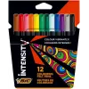 BIC Intensity Up Filzstifte Packung mit 12 Stück 978004