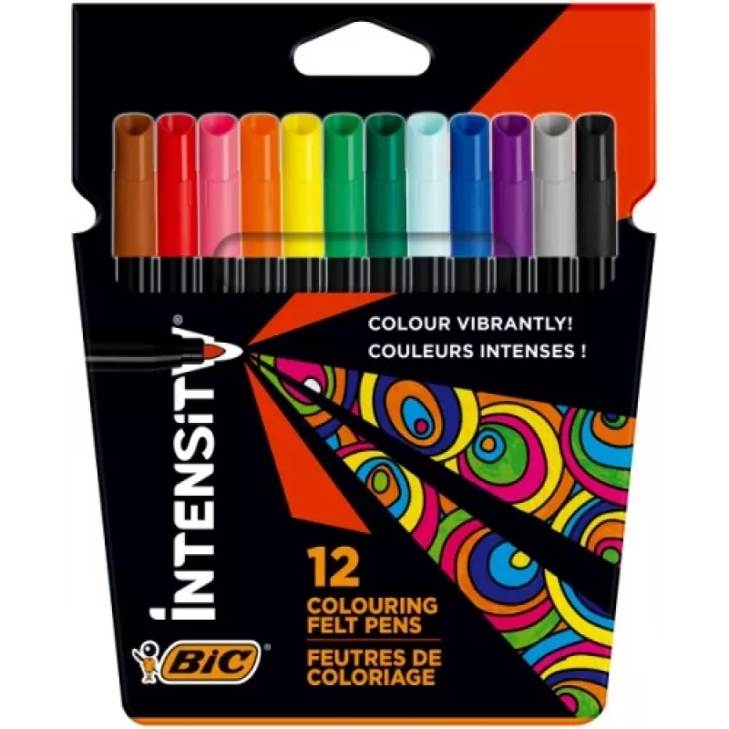 BIC Intensity Up Filzstifte Packung mit 12 Stück 978004