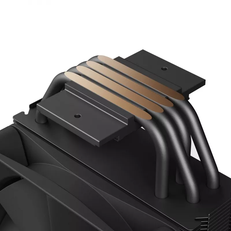 NZXT T120 RGB Prozessor-Luftkühler 12 cm Schwarz 1 Stück