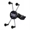 RAM Mounts X-Grip große Handyhalterung mit Motorrad-Gabelschaftbasis