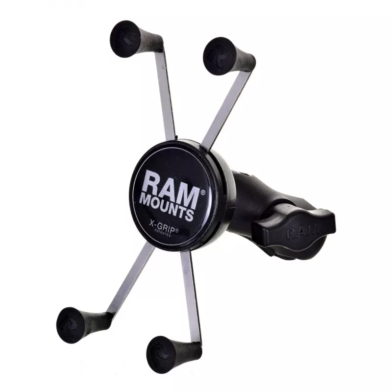 RAM Mounts X-Grip große Handyhalterung mit Motorrad-Gabelschaftbasis