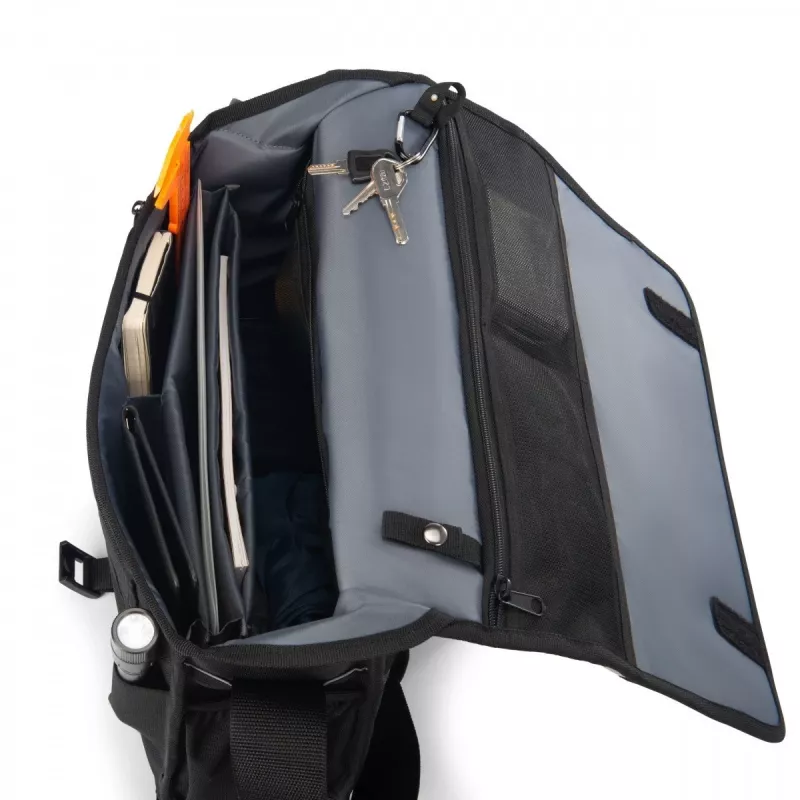 Messenger Bag REFLECTIV schwarz