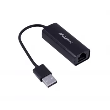 Netzwerkkarte LANBERG NC-0100-01 USB 10 Gbit/s, hot-swap-fähig, Kabel 0,15 m, schwarz
