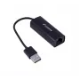 Netzwerkkarte LANBERG NC-0100-01 USB 10 Gbit/s, hot-swap-fähig, Kabel 0,15 m, schwarz