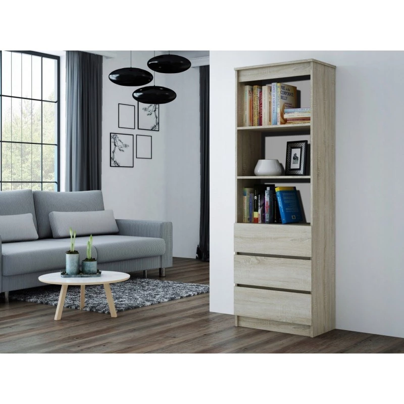 Topeshop RS-60 OLIMP SONOMA Büroregal