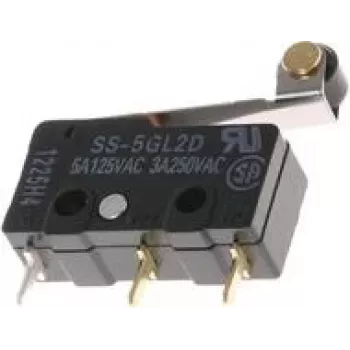 Omron SS-5GL2D Mikroschalter 14 V/DC 5 A 1 x Ein/(Ein) 1 Stück Beutel