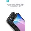 Schutzhülle Devia Woven2 für iPhone 11 Pro Max, gewebte Textur, schwarz