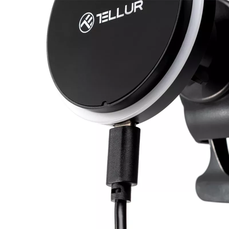 Kabelloses Autoladegerät Tellur TLL151431 MagSafe-kompatibel 15W Schwarz für Smartphones