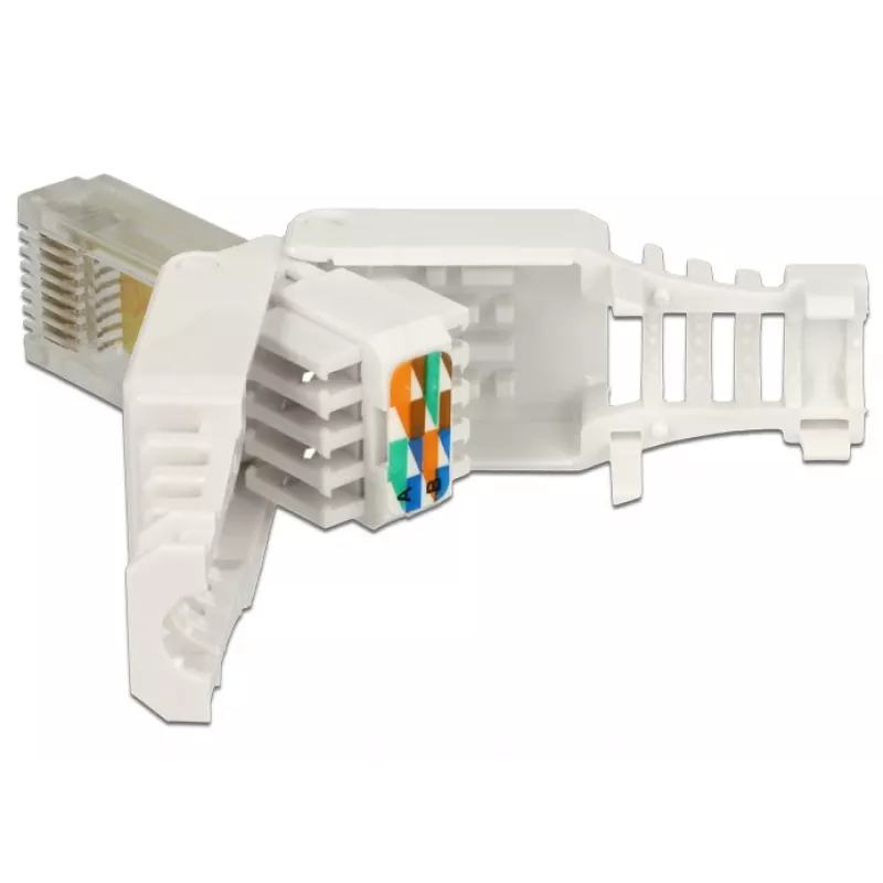 Kabelverbinder DeLOCK 86415 RJ-45 Weiß
