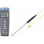 VOLTCRAFT K102 + TP 208 Temperaturmessgerät -200 bis +1370 °C Sonde Typ K