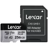 Speicherkarte microSD 256GB C10 A2 U3 V30 205/150MB/s Silver Plus