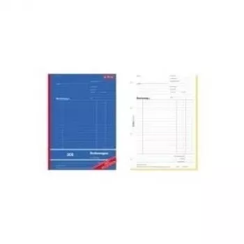 Administrationsbuch Herlitz 888420 Blau A4 80 Blatt