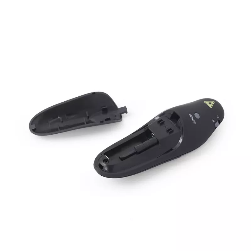 GEMBIRD wireless IR presenter WP-L-11, 4 buttons, 2.4 GHz RF USB receiver, Schwarz, AAA Batterie
