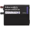 Ladegerät QOLTEC Monolith 20 A 12 V für LiFePO4-, AGM-, GEL-, SLA-Batterien