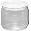 Glasbehälter Rommelsbacher JG05 0,5 l hitzebeständig mit Deckel für Joghurtbereiter JG60